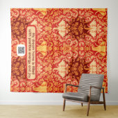 Leiderschap & Bescherming: Het Duurzame Olifantens Wandkleed (In Situ (horizontaal))