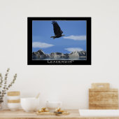 LEIDERSCHAP ~ Eagle Smaller Motivatie Poster (Keuken)