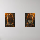 Leiderschap en moed muurkunst sets (Voorkant)