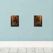 Leiderschap en moed muurkunst sets (Houten vloer)