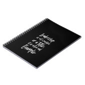 leiderschap is een voorbeeld notitieboek (Linkerzijde)