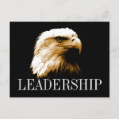 Leiderschap Motivatie Kale Eagle Briefkaarten (Voorkant)