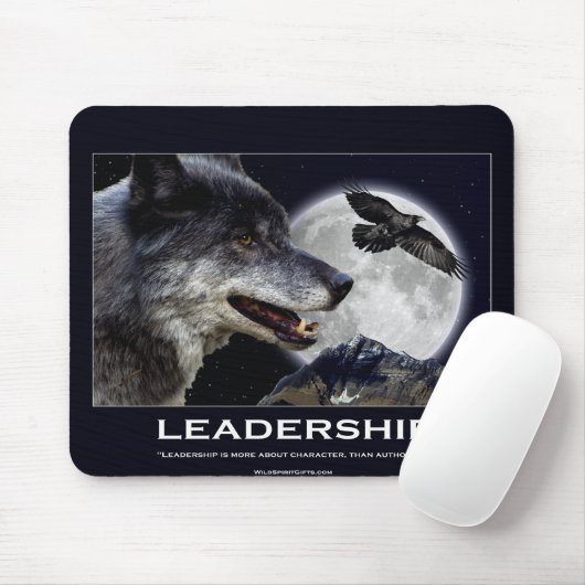 Leiderschap Motivatie Mousepad Muismat (Met muis)