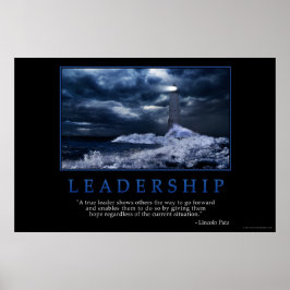 Leiderschap Poster