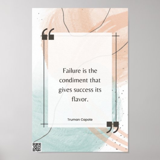 Leiderschap Posters - Truman Capote Quote (Voorkant)