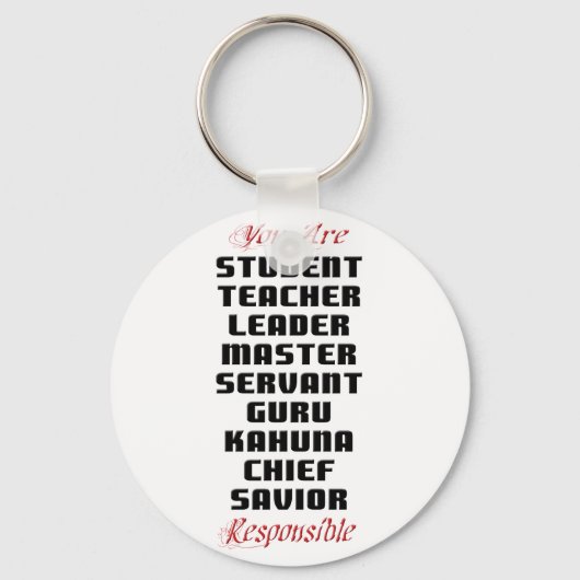 Leiderschap Sleutelhanger (Voorkant)