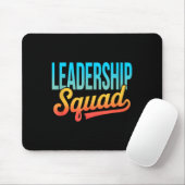 Leiderschap Squad Teamleider Management Motivatie Muismat (Met muis)