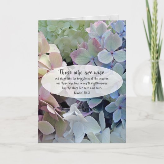 Leiderschap Vrouw Pastor Waardering Verticaal Kaart (Voorkant)