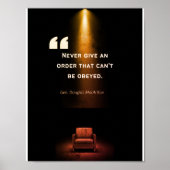 Leiderschaps-Posters - Douglas MacArthur Poster (Voorkant)