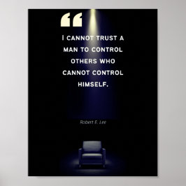 Leiderschaps-Posters - Robert E Lee Quote Poster