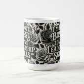Leiderschapskennis met een beetje Sass Design Koffiemok (Center)