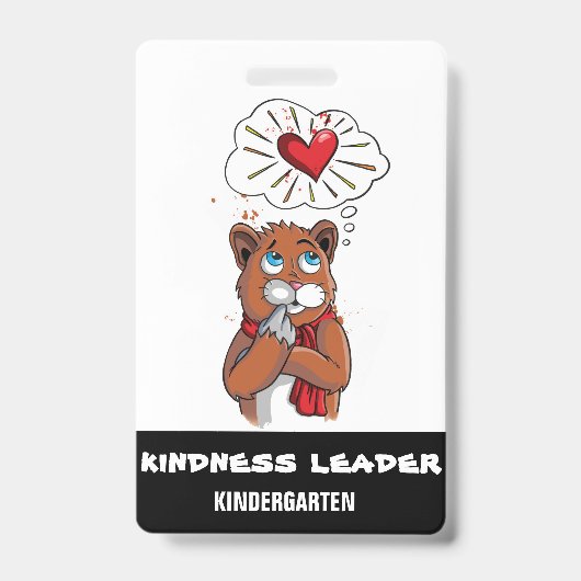 Leiderschapsknopen voor Vriendelijkheid Badge Kleu (Voorzijde)