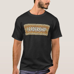 Leiderschapspatroon, stijlvol leiderschapsteam t-shirt