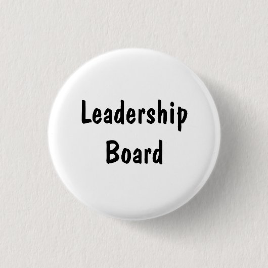 Leiderschapsraad Ronde Button 3,2 Cm (Voorkant)