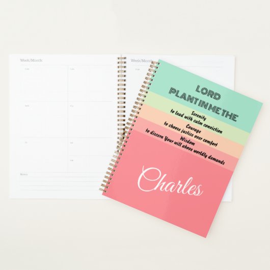 Leiderschapsrust moed wijsheid planner (Display)