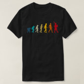Leiding evolutie grappige bagpiper bagpipe dop t-shirt (Design voorkant)