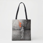 Leiding heet tote bag (Voorkant)