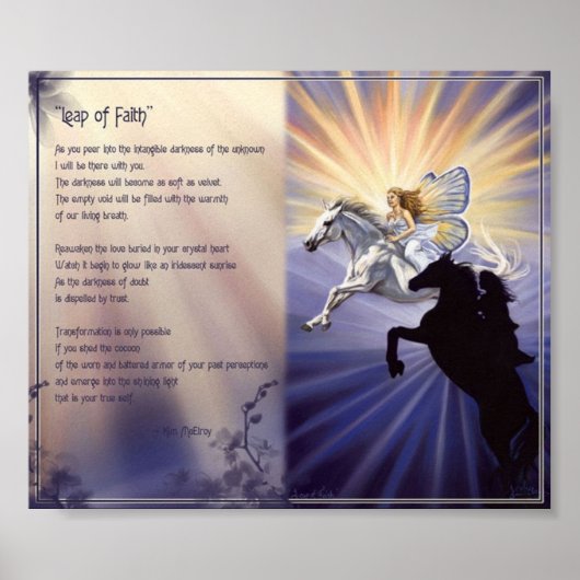 Leiding van Faith Inspirerend Posters (Voorkant)