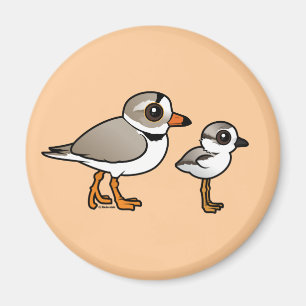 Leiding van het omvergooien met een kuiken magneet
