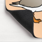 Leiding van het omvergooien met een kuiken muismat (Hoek)