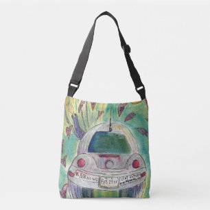 Leidingdag bewustzijn crossbody tas