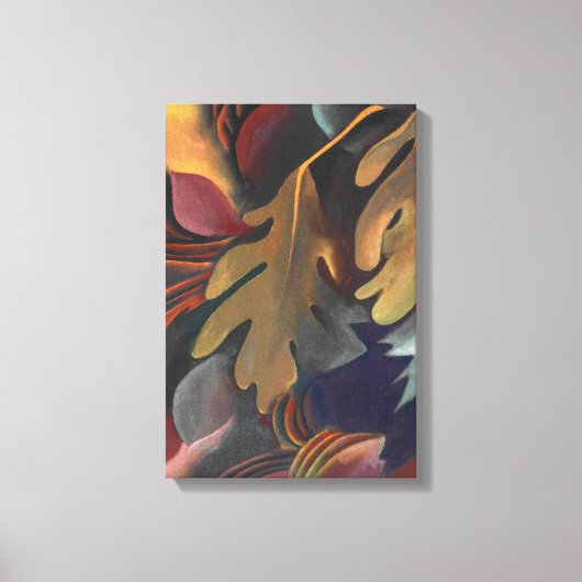 Leidingen onder water | Georgia O'Keeffe | Canvas Afdruk (Voorkant)