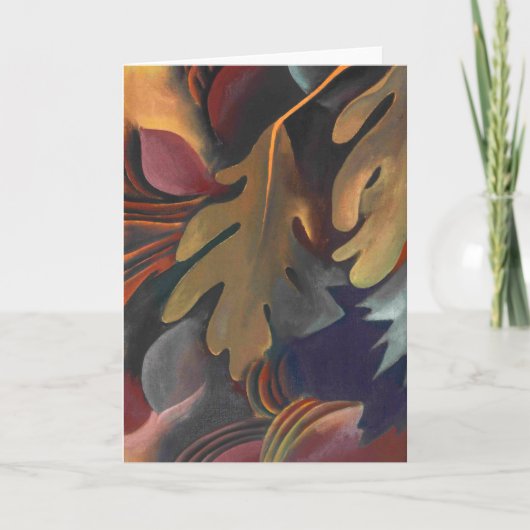 Leidingen onder water | Georgia O'Keeffe | Kaart (Voorkant)