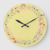 Leidingen Wreate Wall Clock Grote Klok (Voorkant)