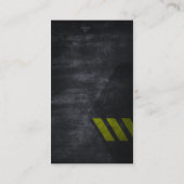 Leidinggevarenstrepen Visitekaartje (Achterkant)