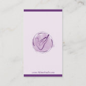 Leidinginstructeur Visitekaartje (Achterkant)