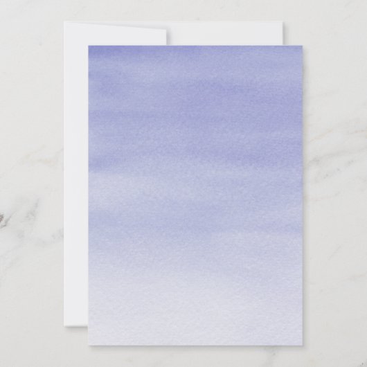 Leidinglampjes Waterverf Lavender Kaart (Achterkant)