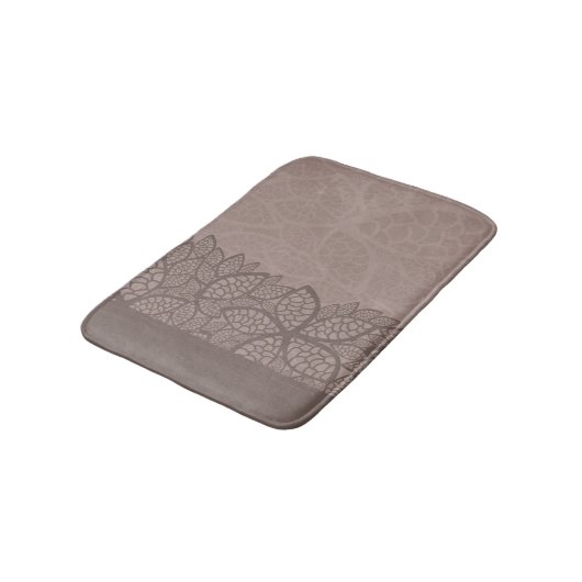 Leidingpatroonrand en achtergrond badmat (Gekanteld)