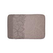 Leidingpatroonrand en achtergrond badmat (Voorkant)