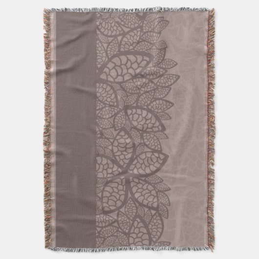 Leidingpatroonrand en achtergrond deken (Voorkant Verticaal)