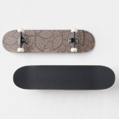 Leidingpatroonrand en achtergrond persoonlijk skateboard (Horizontaal)