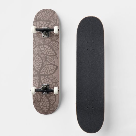 Leidingpatroonrand en achtergrond persoonlijk skateboard (Voorkant)