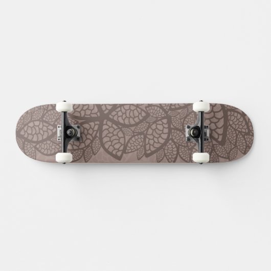 Leidingpatroonrand en achtergrond persoonlijk skateboard (Horizontaal)