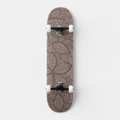 Leidingpatroonrand en achtergrond persoonlijk skateboard (Voorkant)
