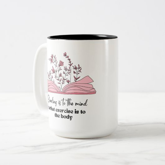 LEIDINGSBOEKEN TWEEKLEURIGE KOFFIEMOK (Voorkant links)