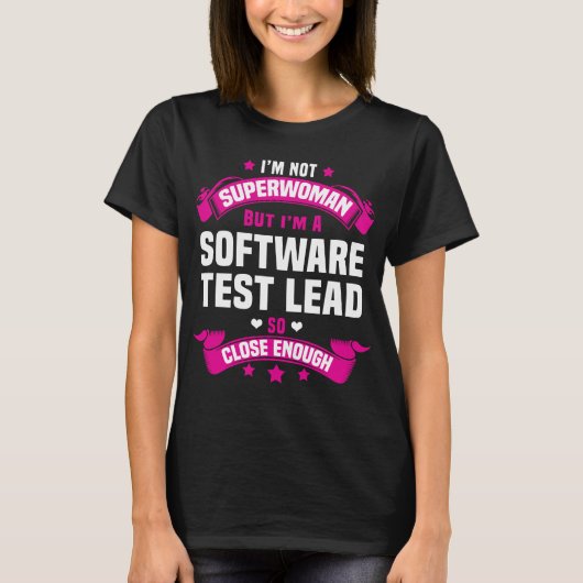 Leidraad softwaretest t-shirt (Voorkant)