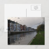 Leidse Rijn canal, Utrecht Briefkaart (Voorkant / Achterkant)