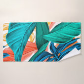Leidt exotische tropische zomer badhanddoek (Badhanddoek)