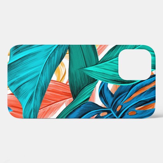 Leidt exotische tropische zomer Case-Mate iPhone case (Achterkant (horizontaal))