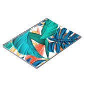 Leidt exotische tropische zomer notitieboek (Linkerzijde)