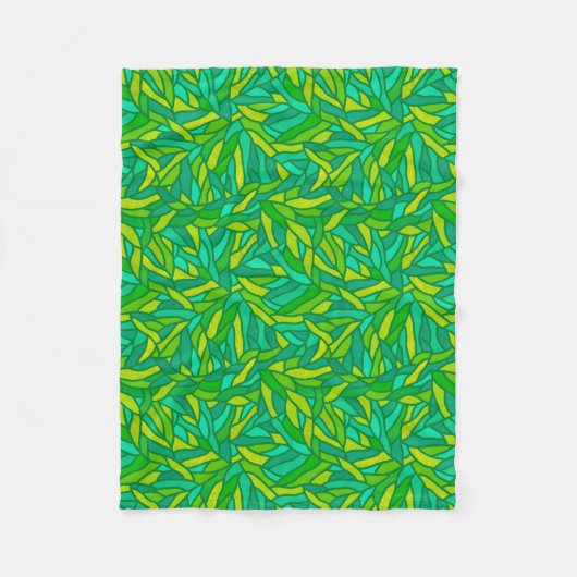 Leidt lappendeken fleece deken (Voorkant)