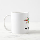 Leidt u of sleept u in de verschillende levensvorm koffiemok (Links)