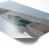 Leif Erikson Statue IJsland Foto Afdruk (Hoek)