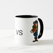 Leif Erikson vs. Christopher Columbus Mok (Voorkant rechts)
