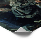 Leif Eriksson sights land in America, 1893 Poster (Hoek)