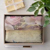 L'Eiffel et les Rozen Eiffeltoren Crown Decoupage Tissuepapier (Geschenk)